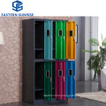 Modern Steel 6 Door Garden Storage Laundry Locker